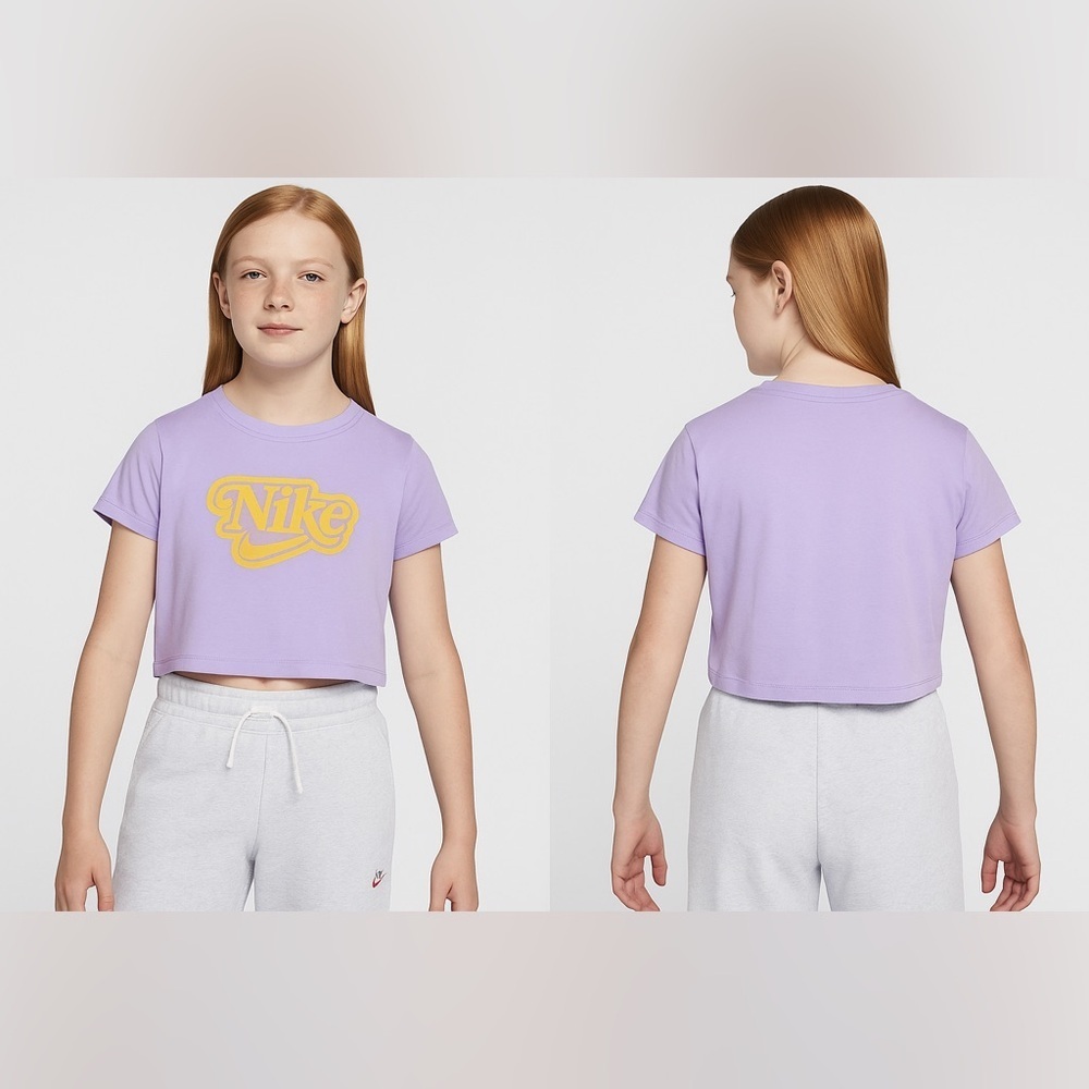 🏷️ 5 for $25 - NIKE Youth NSW Go Cropped T-shirt